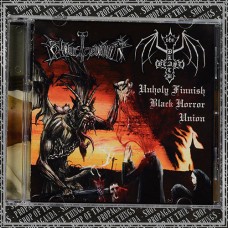 BLACK BEAST/ BLOODHAMMER "Unholy Finnish Black Horror Union" split cd