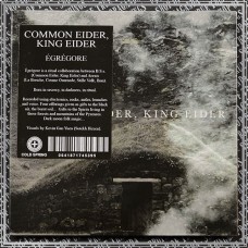 COMMON EIDER KING EIDER "Égrégore" digipack sleeve cd