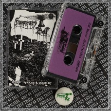 FUNERARY BELL "Horrific Transcosmic Overture" tape with button