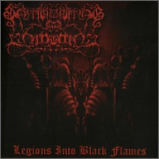 SMOULDERING IN FORGOTTEN "Legions Into Black Flames" cd