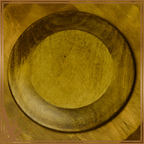Wooden plate "Birth of Dominanta"