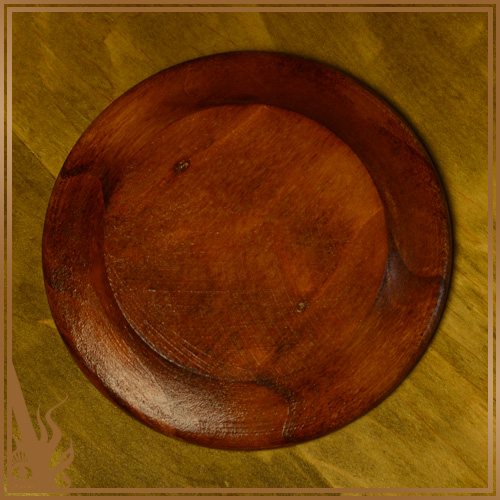 Wooden plate "The Sigil of Lucifer;